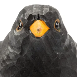 Amsel Lindenholz handgeschnitzt