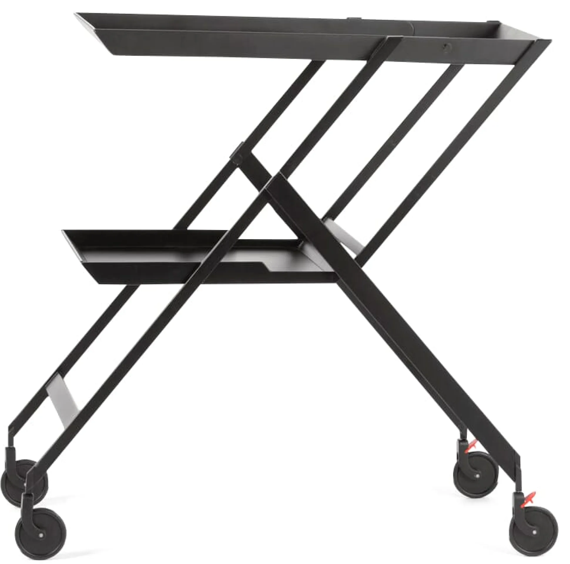 Arbeits- und Serviertisch Plico, rollbar
