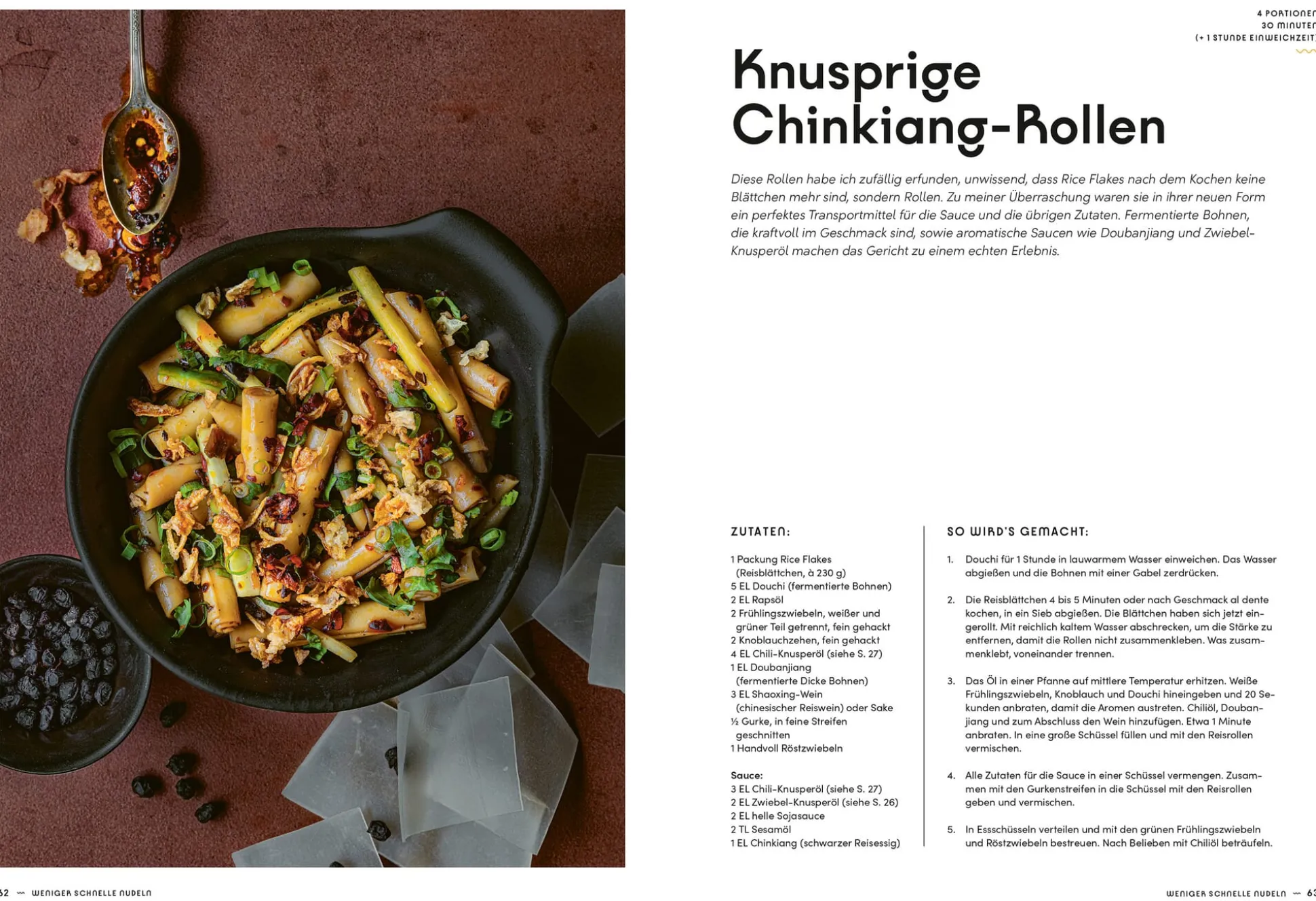 Asiatische Nudelküche