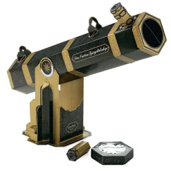 AstroMedia Bausatz Newton-Spiegelteleskop mit Sonnenfilter