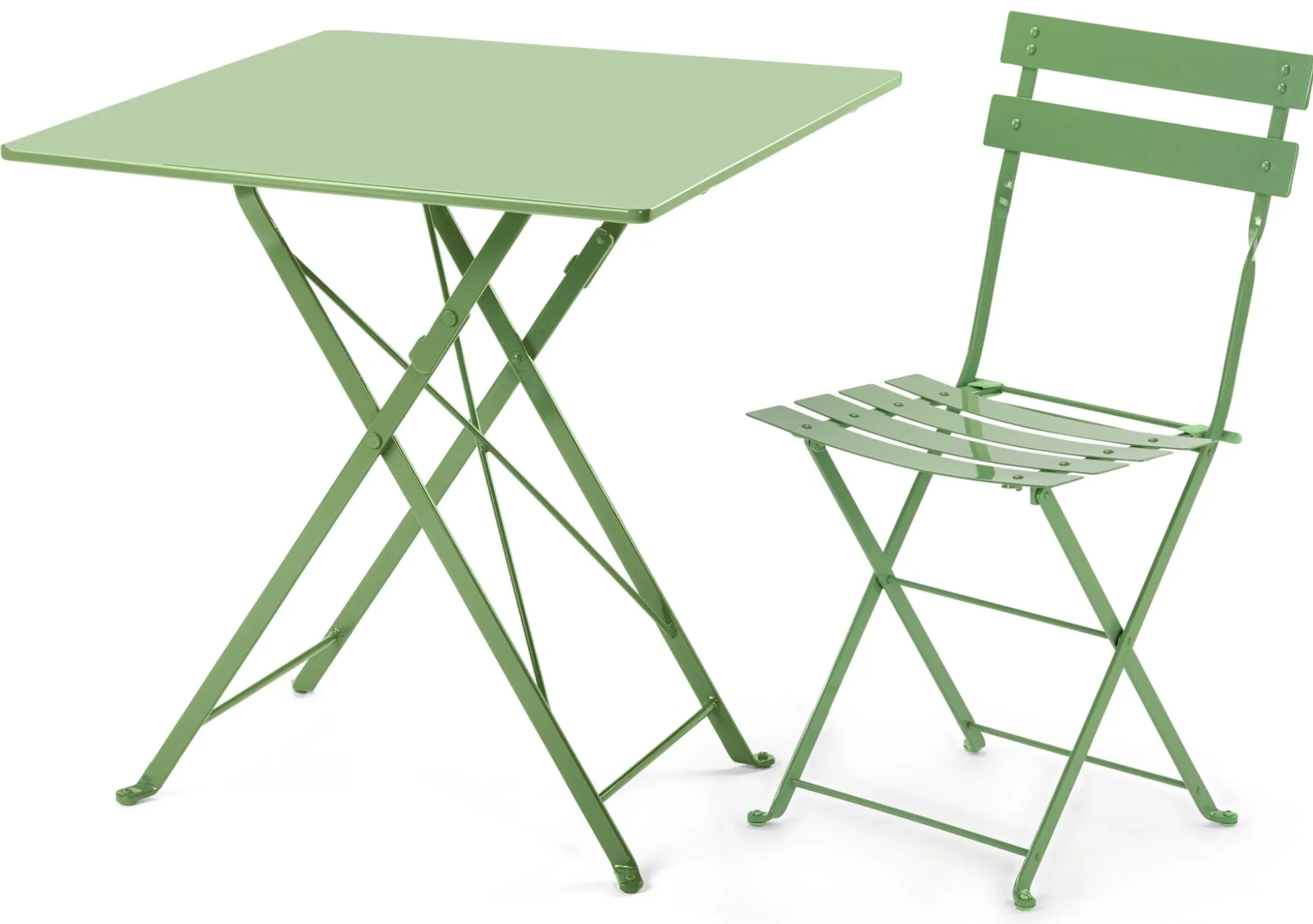 Balkonklapptisch Stahl quadratisch