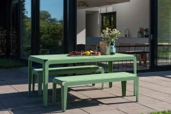 Bank Bended Bench 140