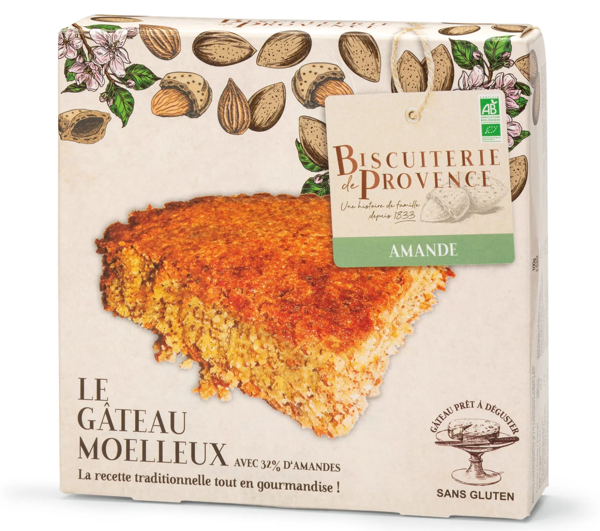 Bio-Mandelkuchen