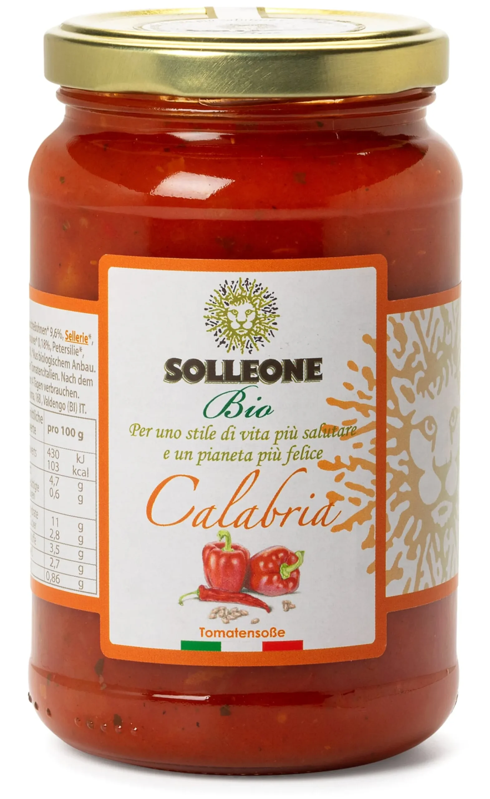 Bio-Tomatensauce Calabrese