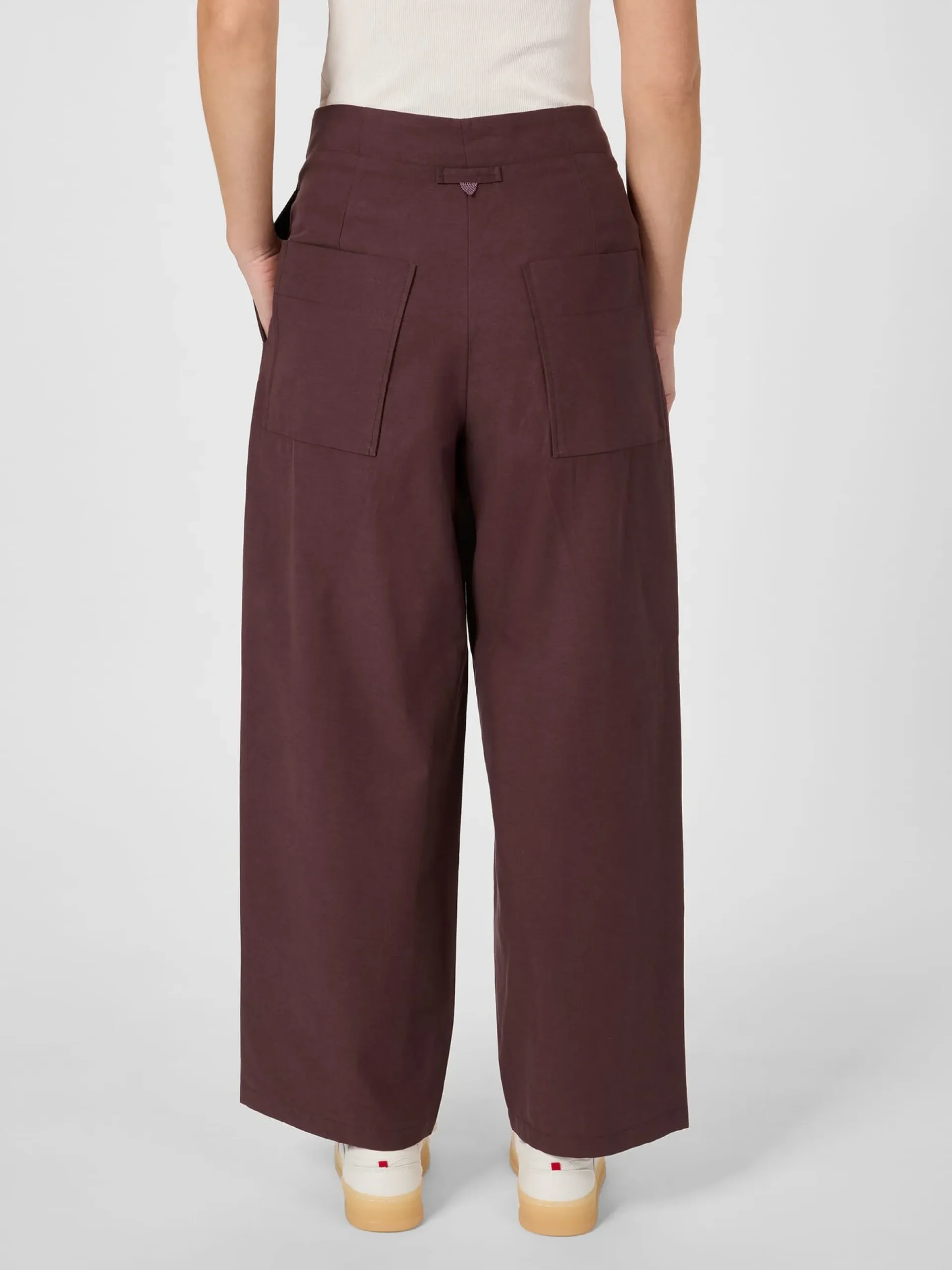 Damen-Bundfaltenhose