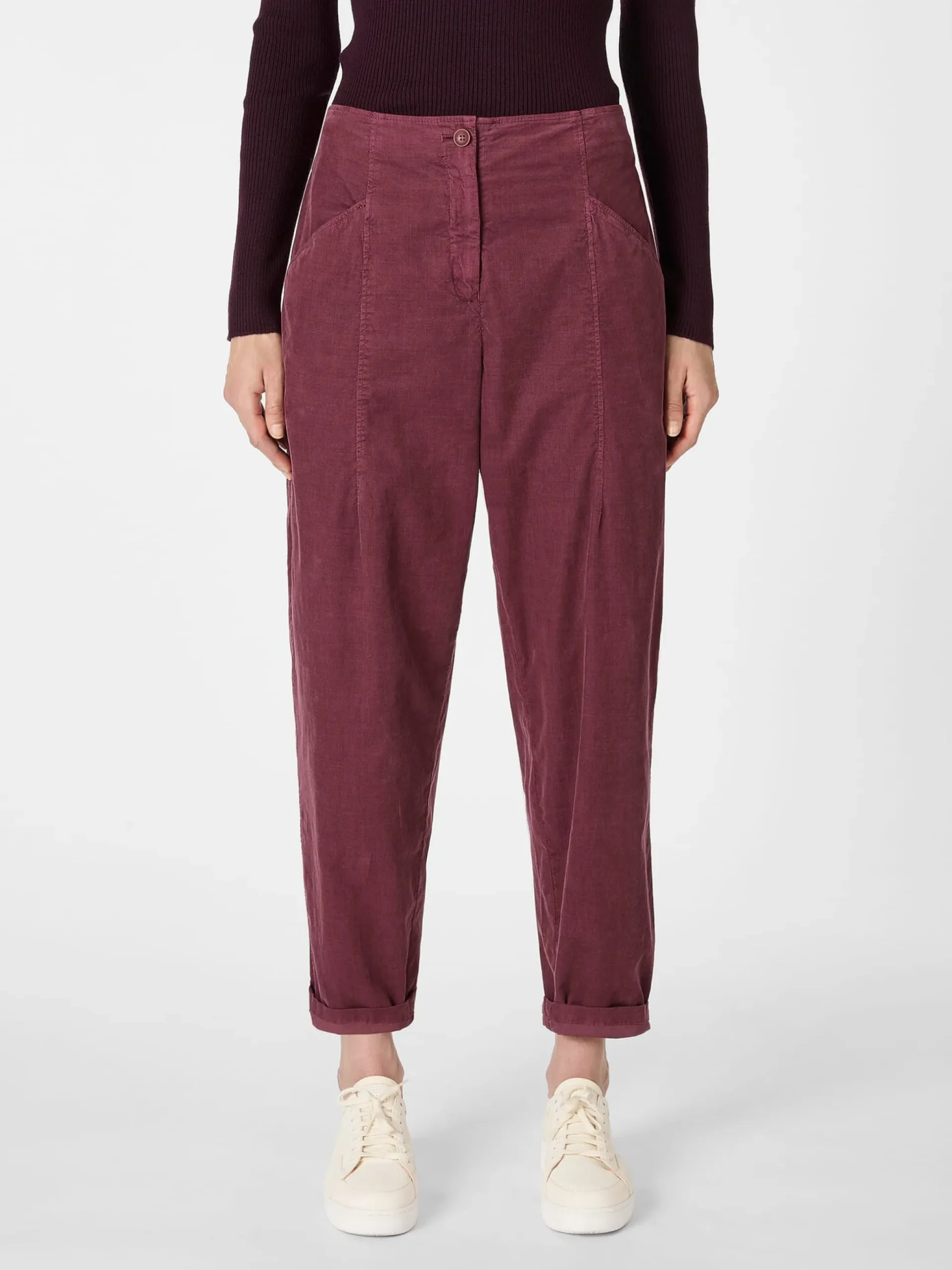 Damen-Feincordhose