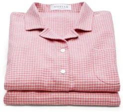 Damen-Flanellpyjama kariert
