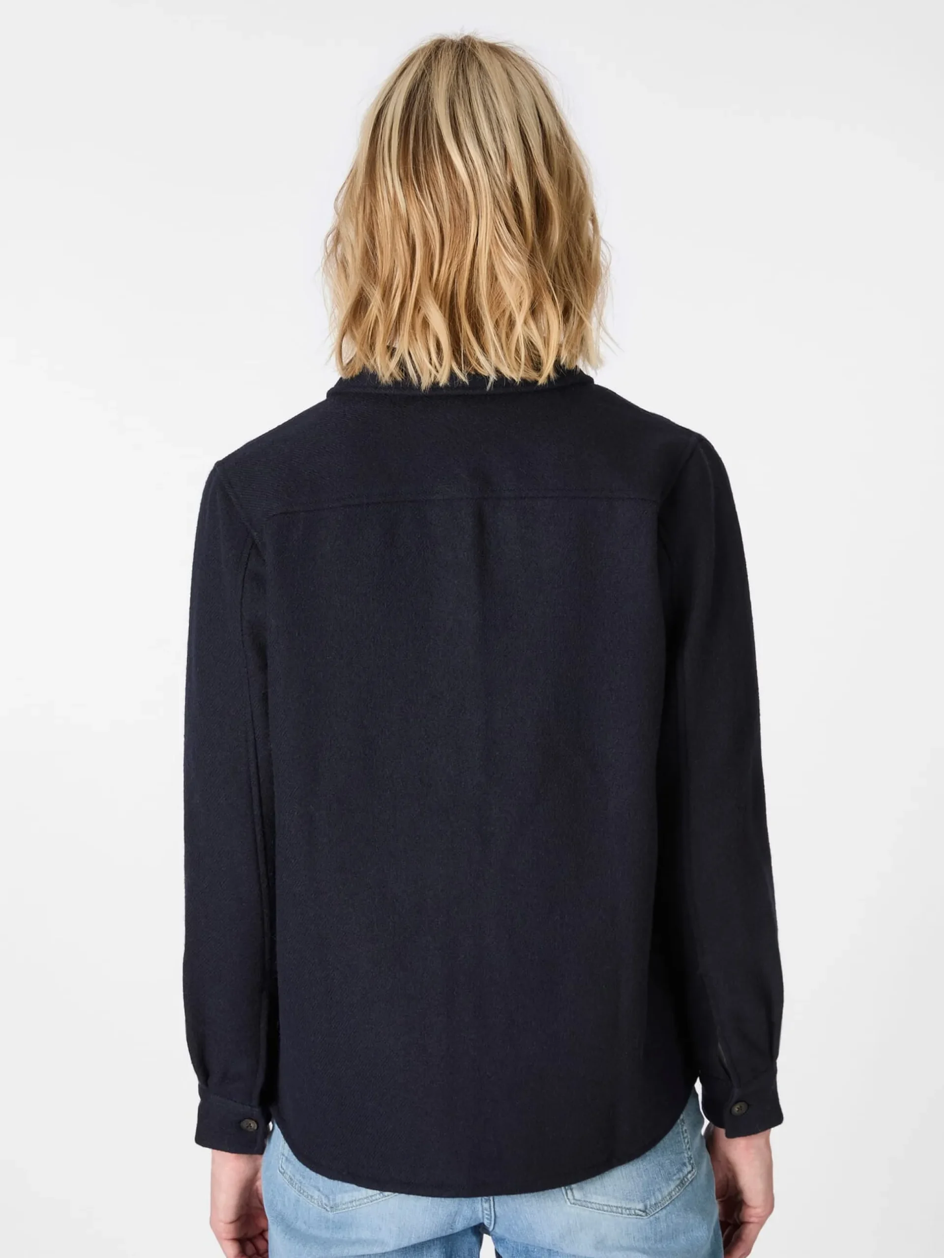 Damen-Hemdjacke Wolle