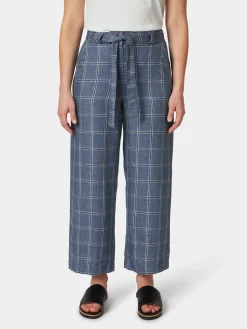 Damenhose kariert
