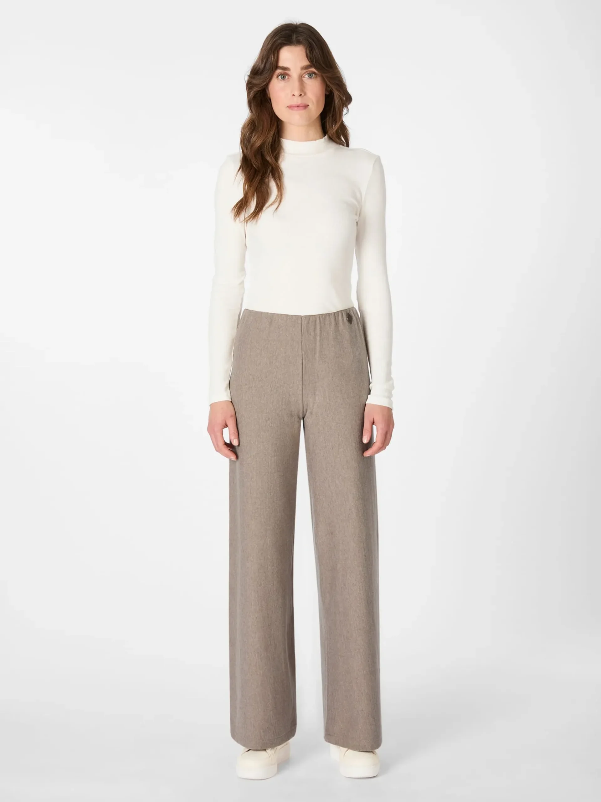 Damenhose mit elastischem Bund