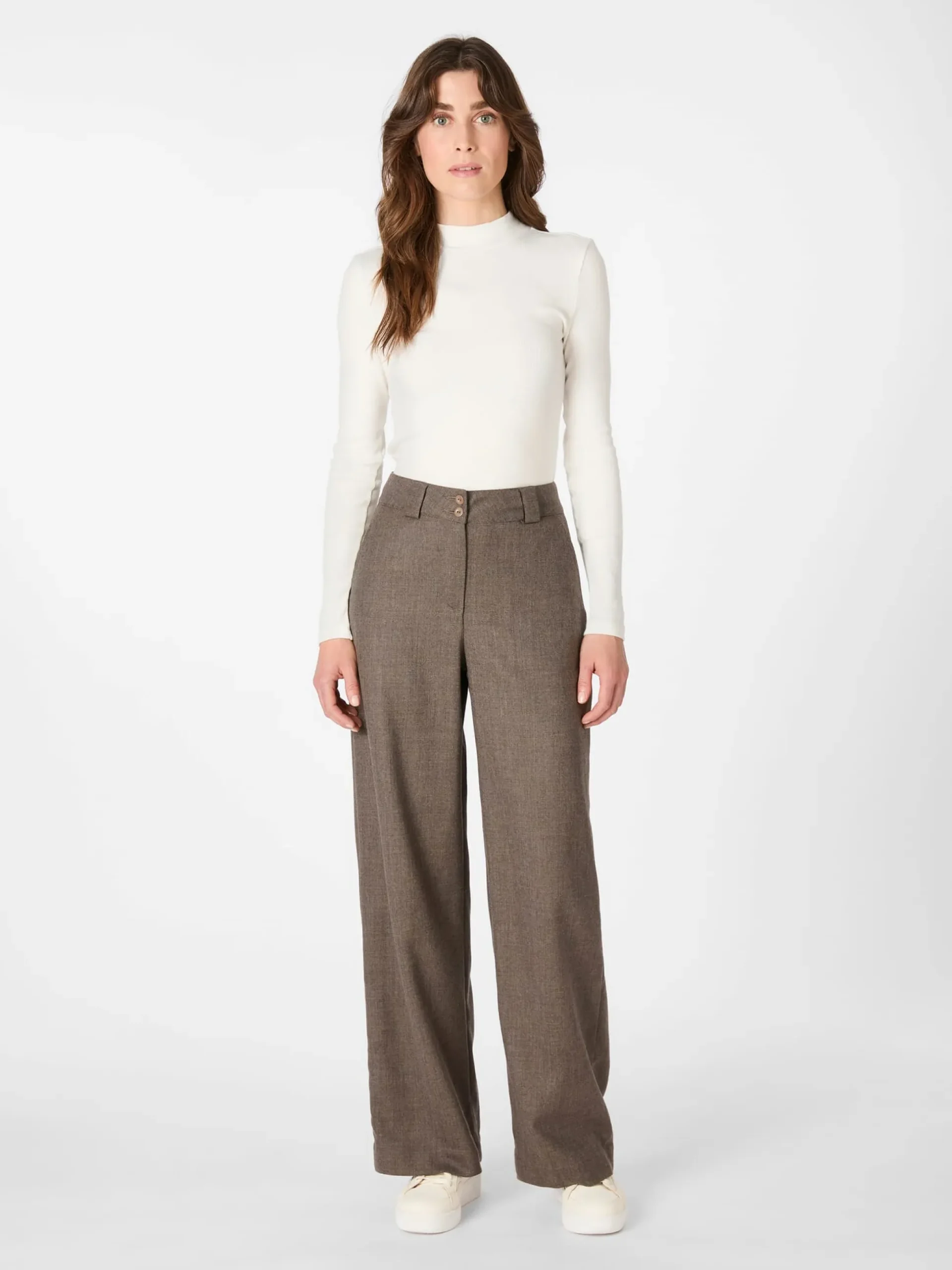 Damenhose Schurwolle