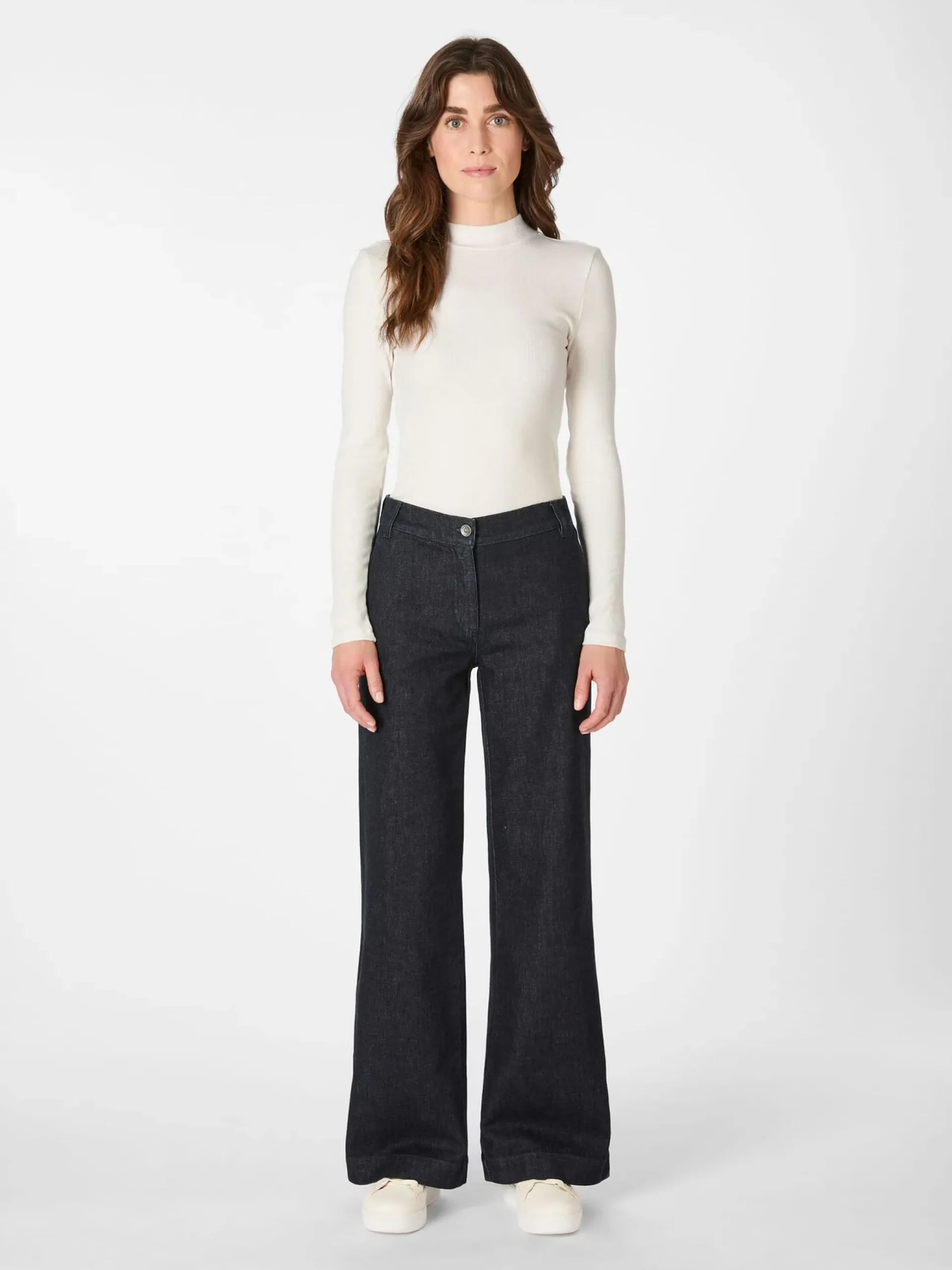 Damenjeans mit Wollanteil