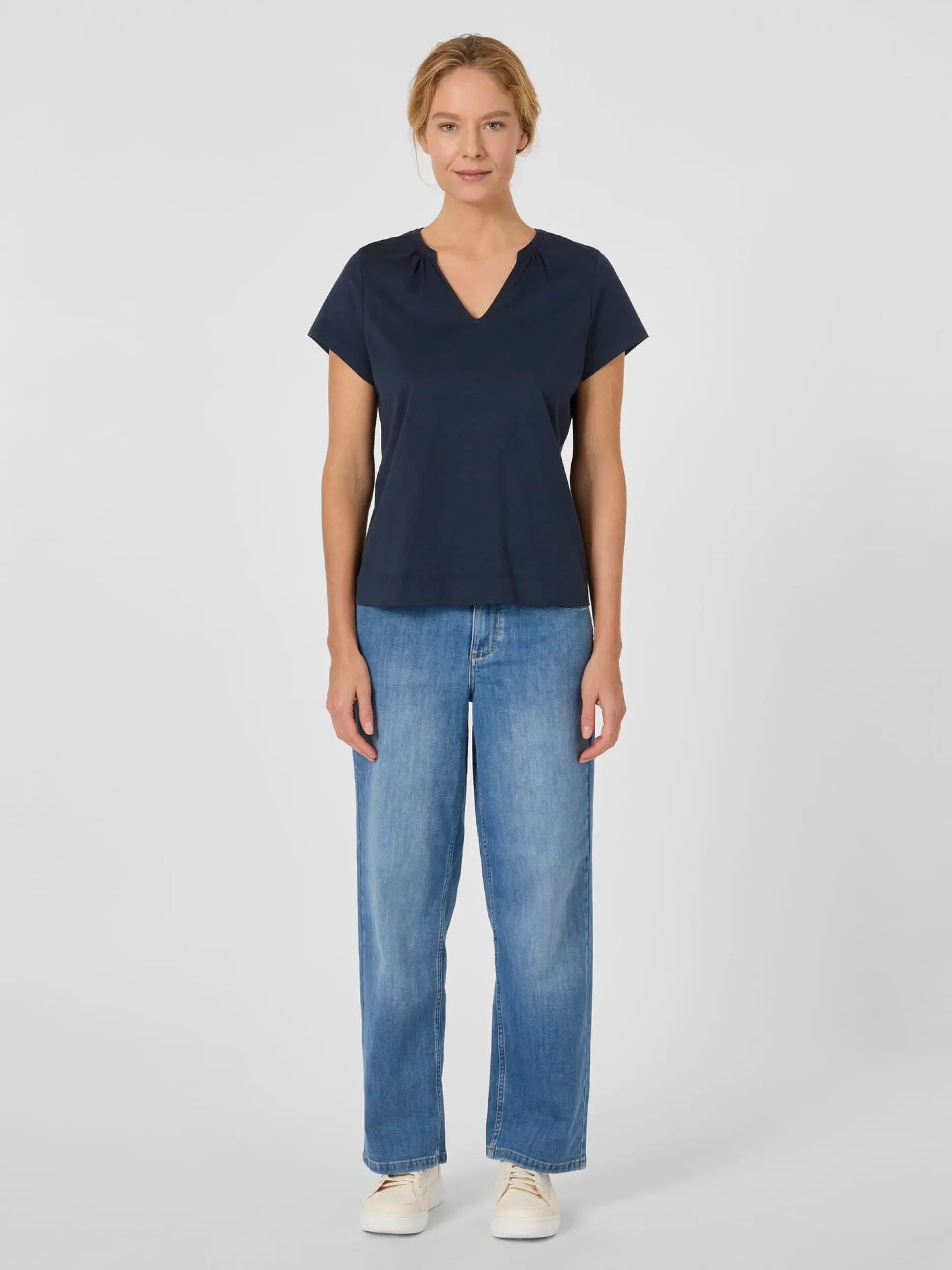 Damen-Jerseybluse