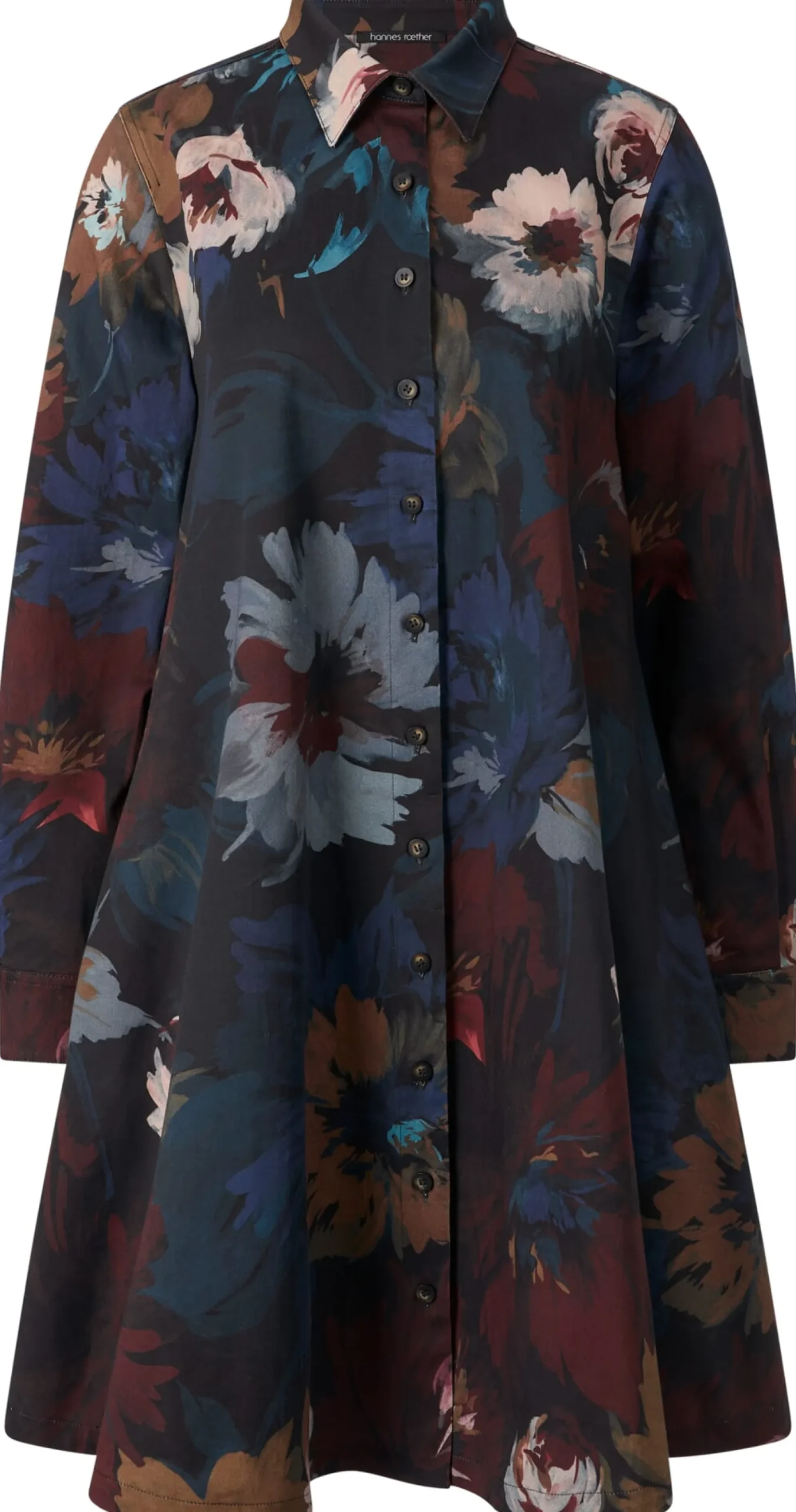 Damenkleid geknöpft