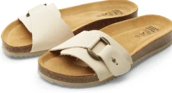 Damen-Lederpantolette