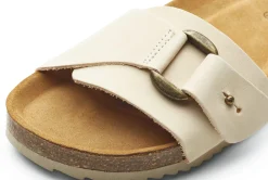 Damen-Lederpantolette