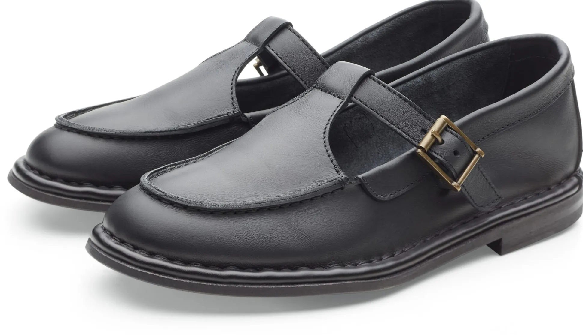 Damen-Loafer mit Riemen