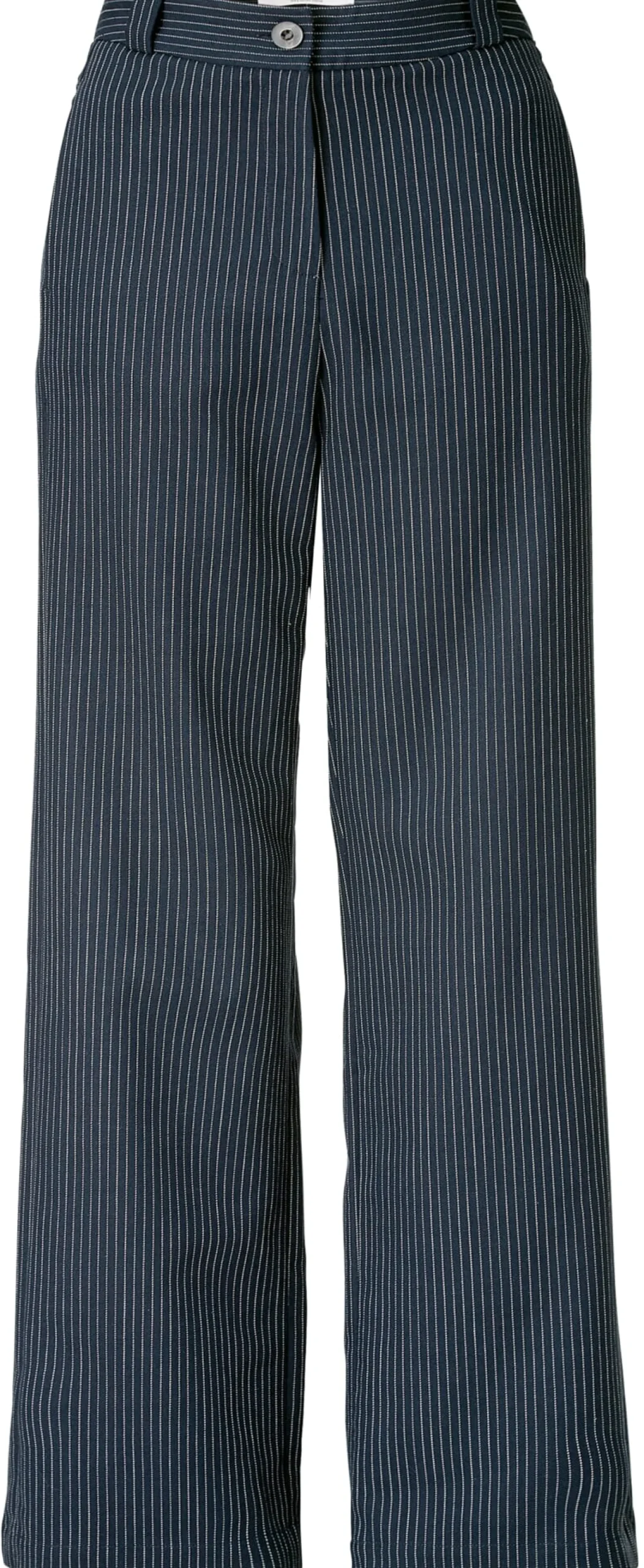 Damen-Marlenehose Nadelstreifen