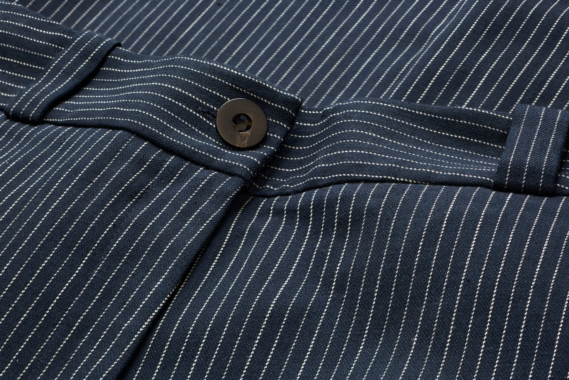 Damen-Marlenehose Nadelstreifen
