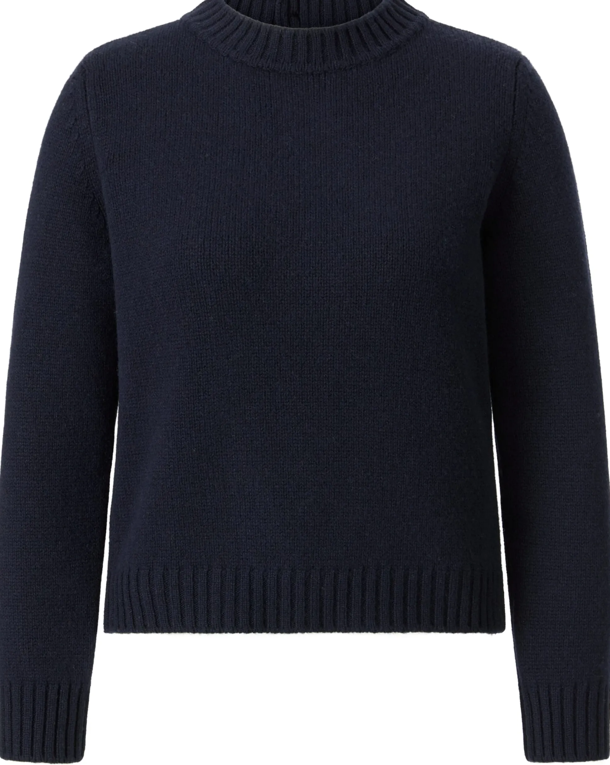 Damenpullover mit Knopfleiste