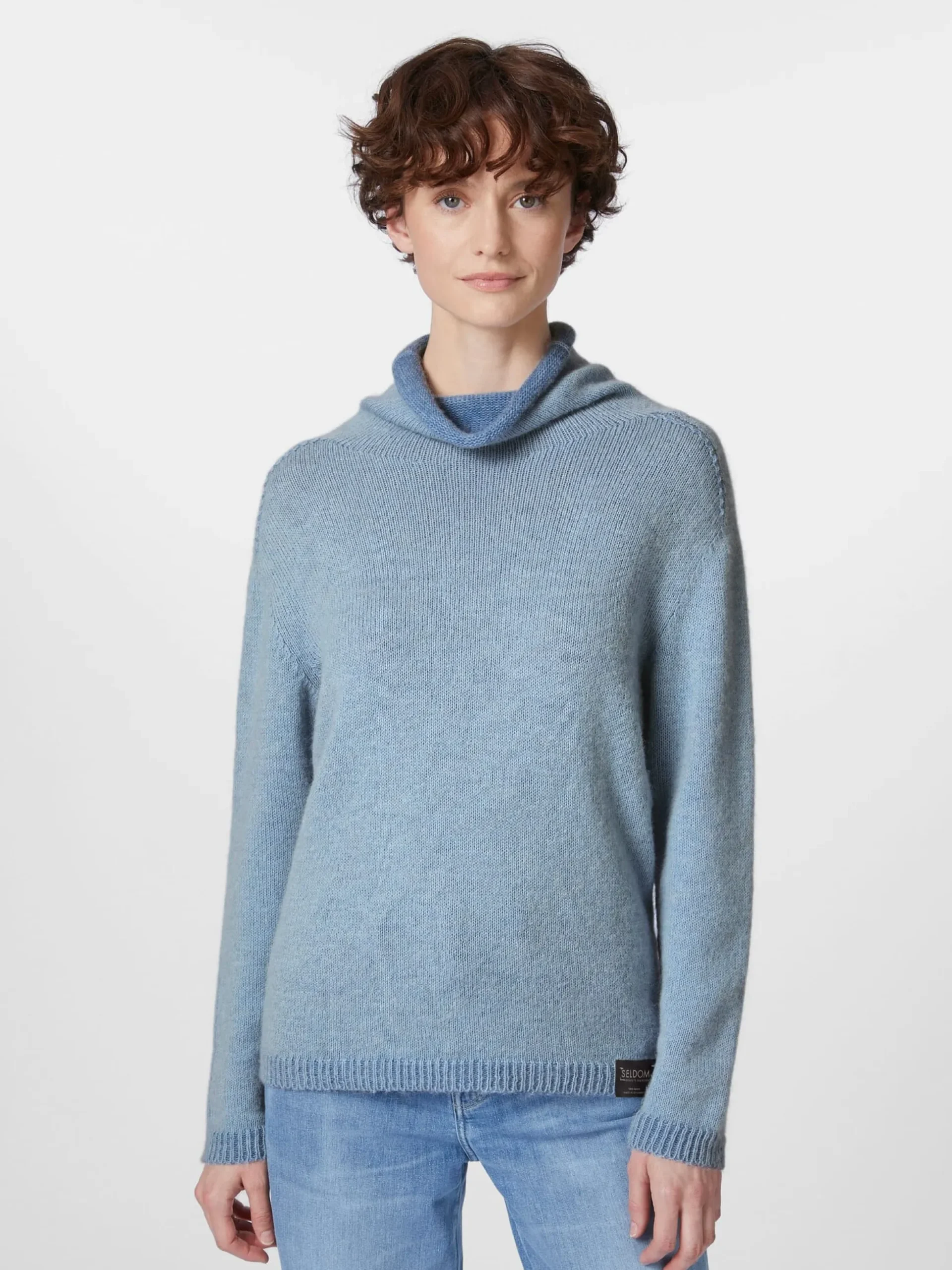 Damen-Rollkragenpullover