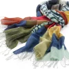 Damenschal gemustert, Multicolor