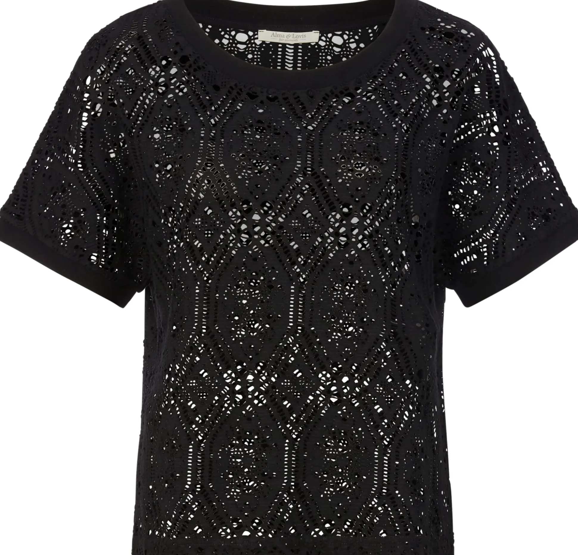 Damenshirt Lochmuster