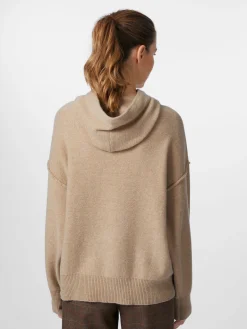 Damen-Strickhoodie