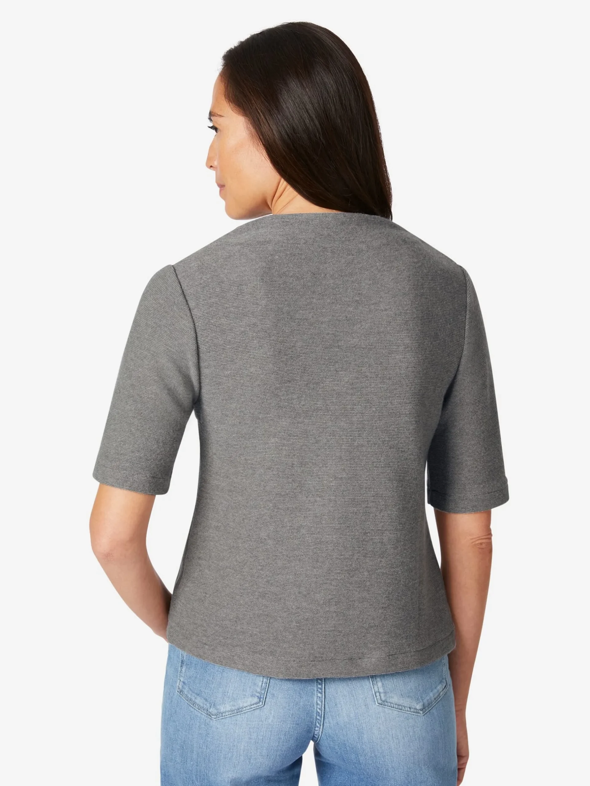 Damen-Strickshirt Halbarm