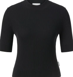 Damen-T-Shirt Rippe