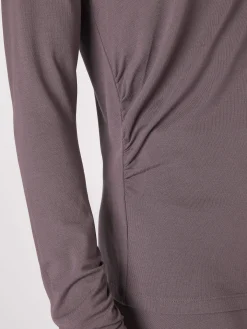Damen-Viskoseshirt Piqué