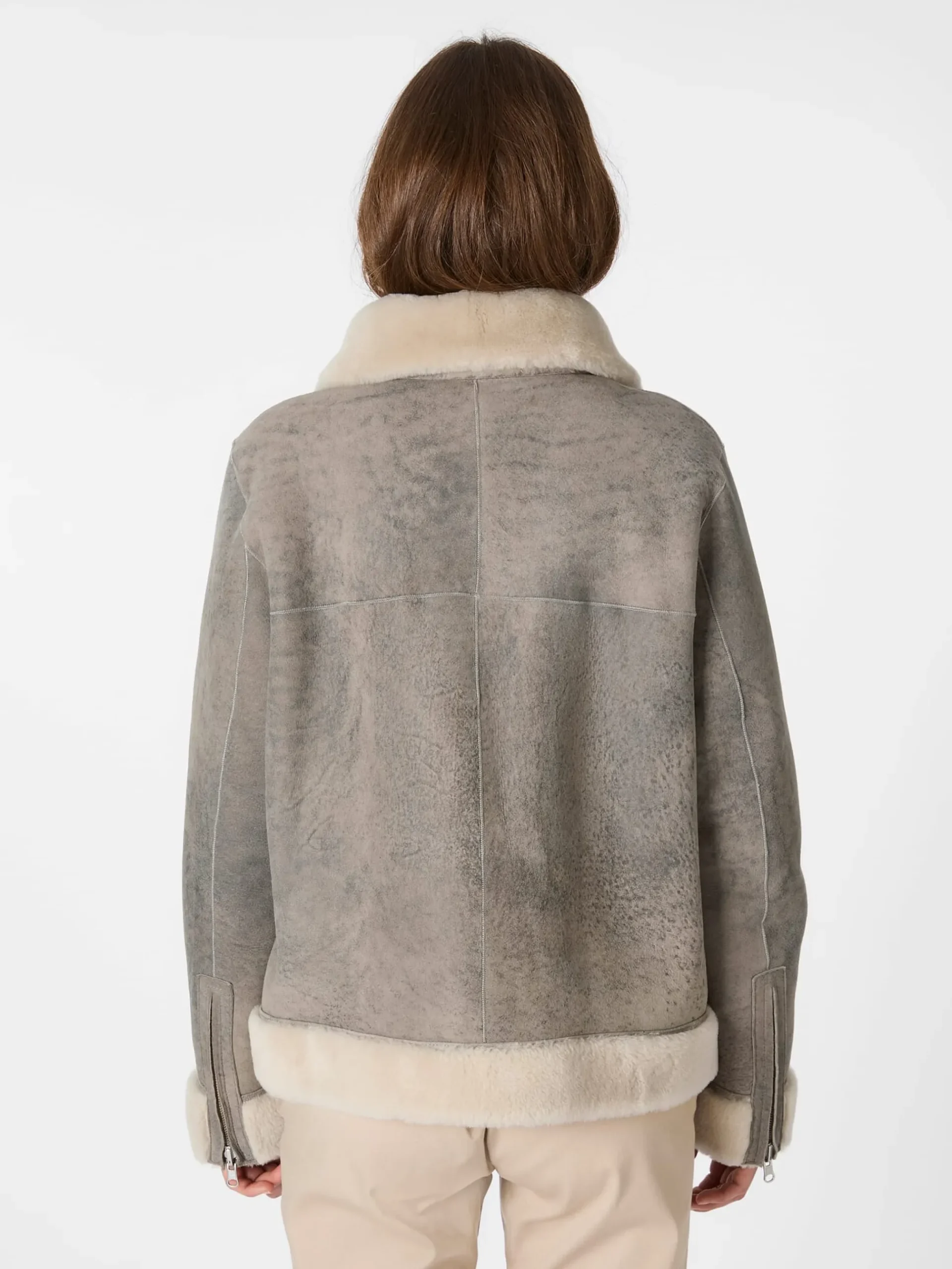 Damen-Wendejacke Lammfell