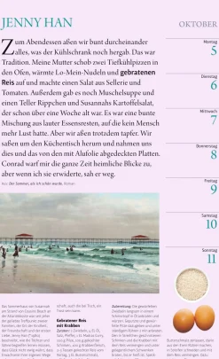 Der literarische Küchenkalender 2026