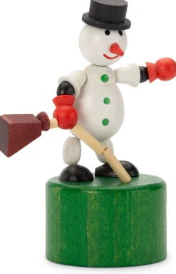Drückfigur Schneemann