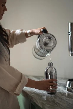 Edelstahlflasche zu Wassersprudler Carbonator Pro
