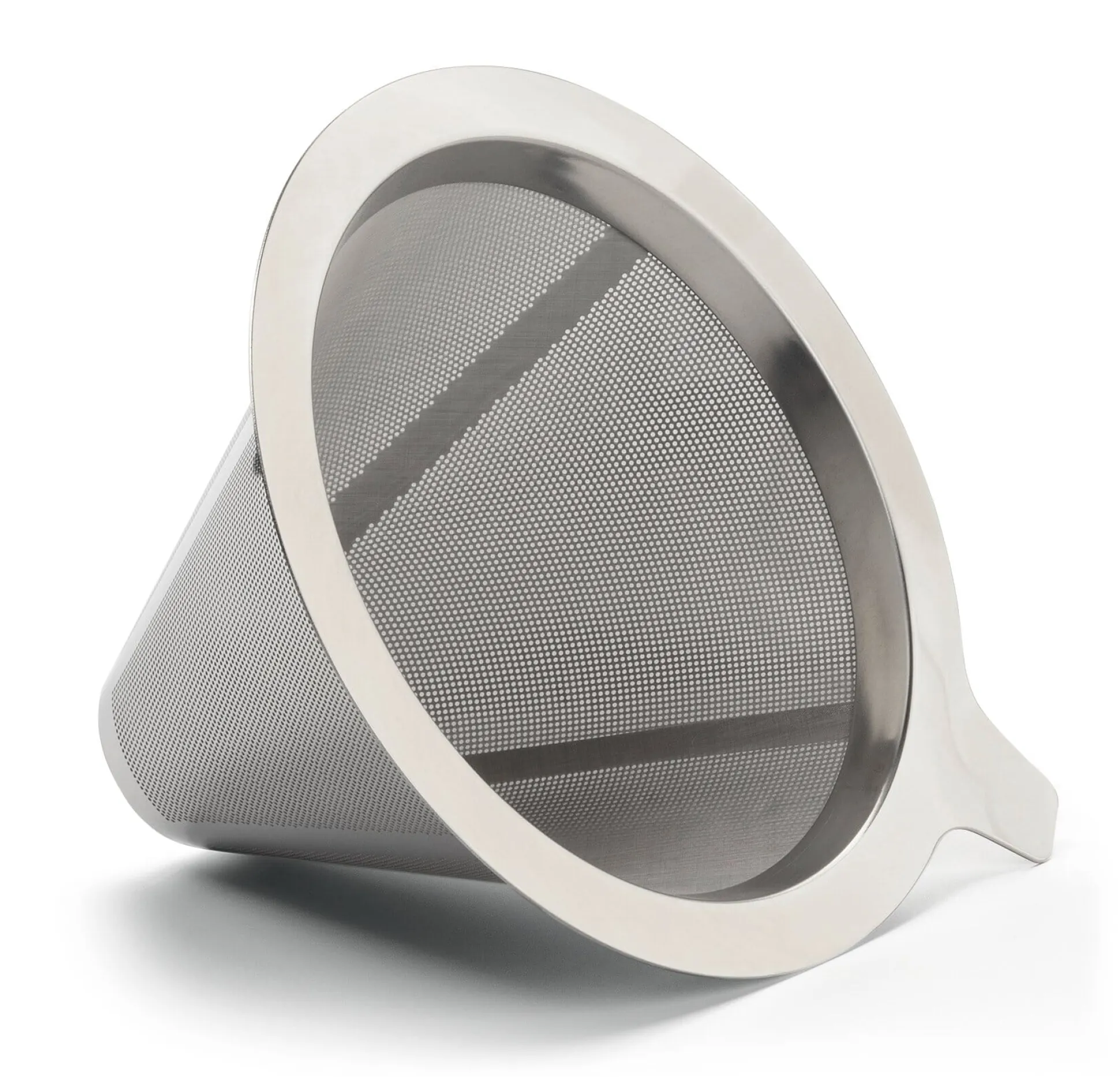 Edelstahl-Permanentfilter für Kaffeebereiter mit Dauerfilter Borosilikatglas