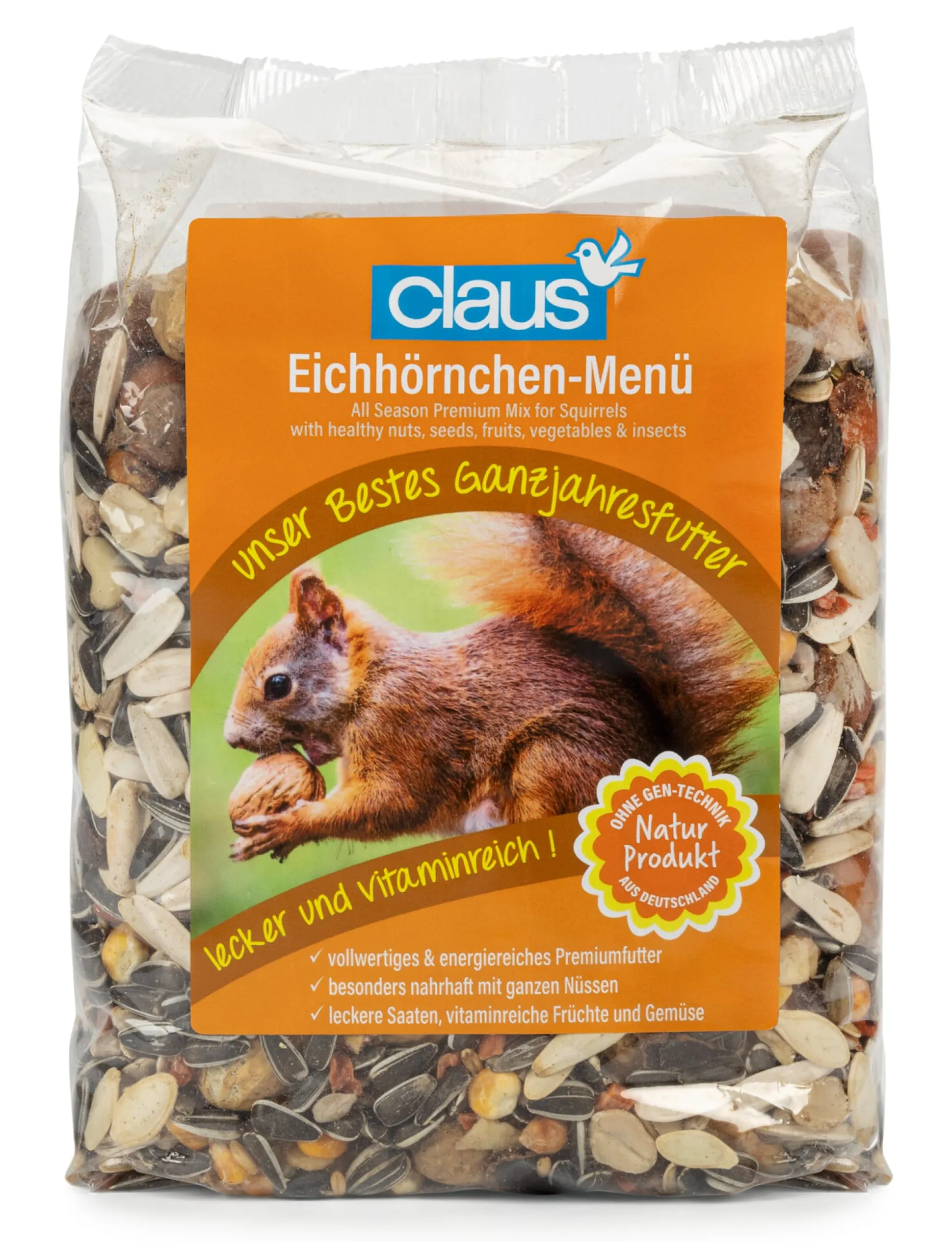 Eichhörnchenfutter