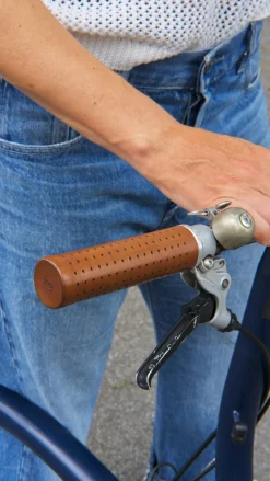 Fahrradgriffe Leder