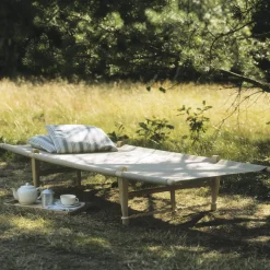 Faltbett Buchenholz