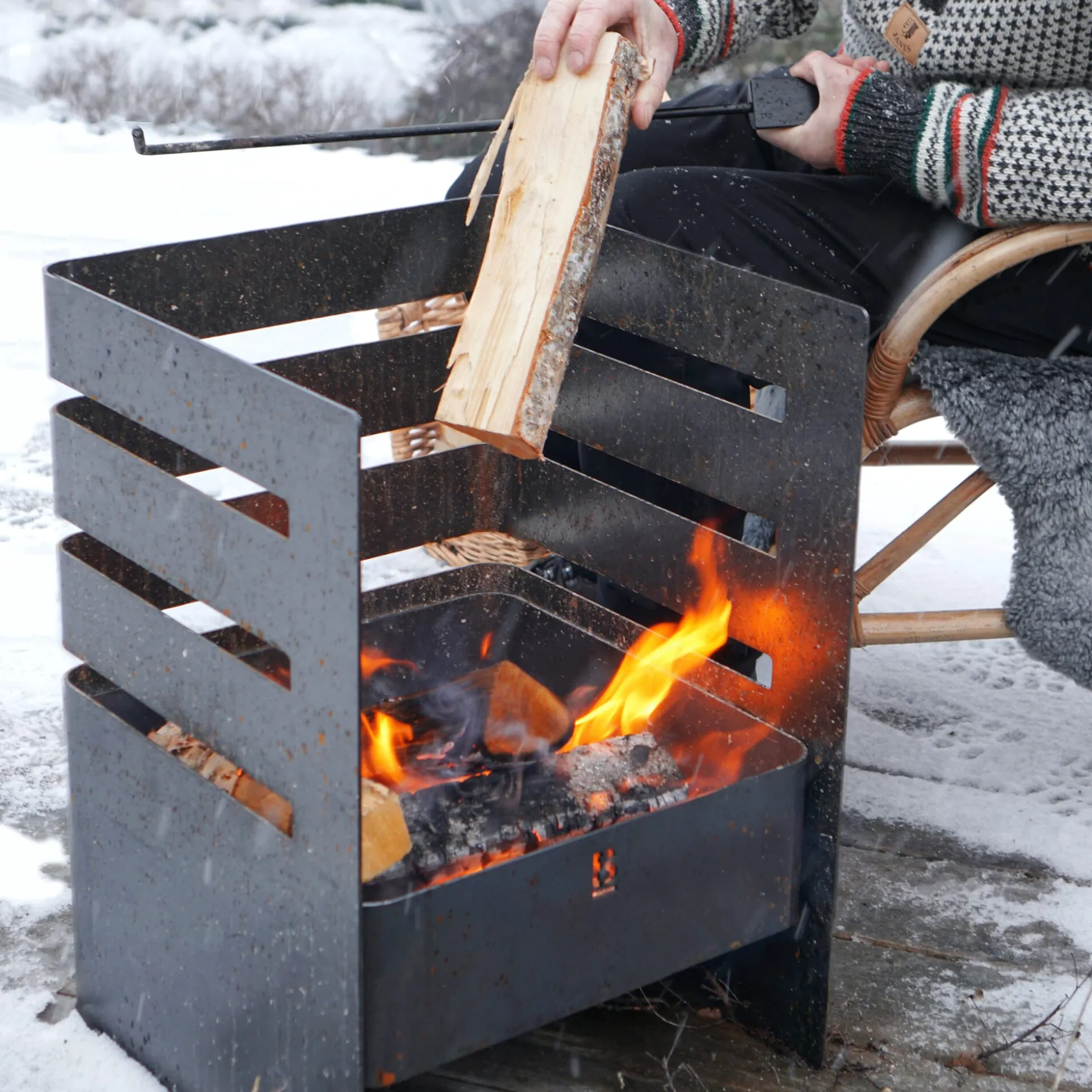 Feuerstelle/Grill Fuego