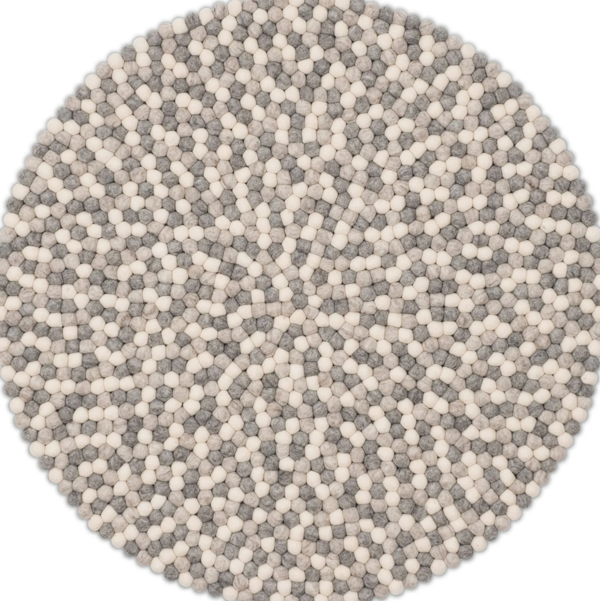 Filzkugelteppich