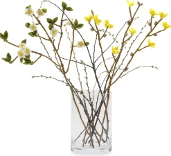Forsythienzweig Filz