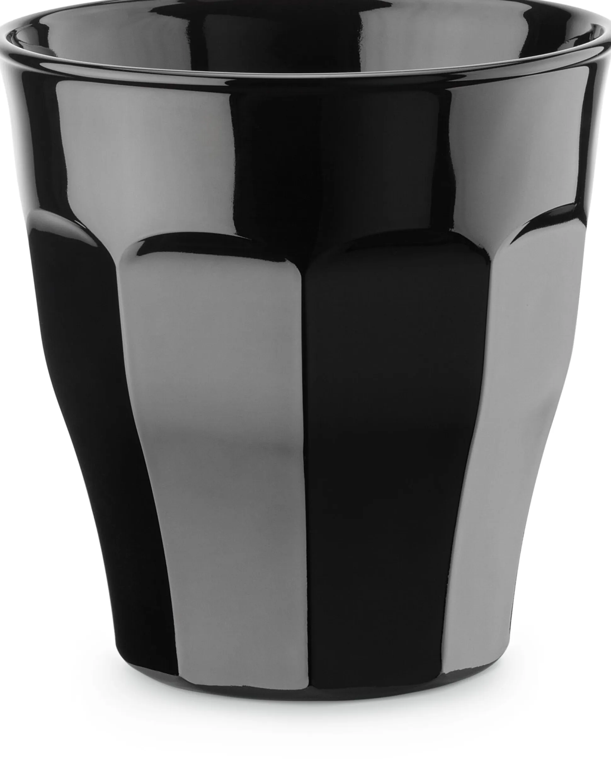 Französisches Kaffeeglas schwarz