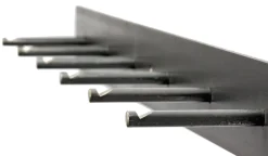 Garderobe Rohstahl