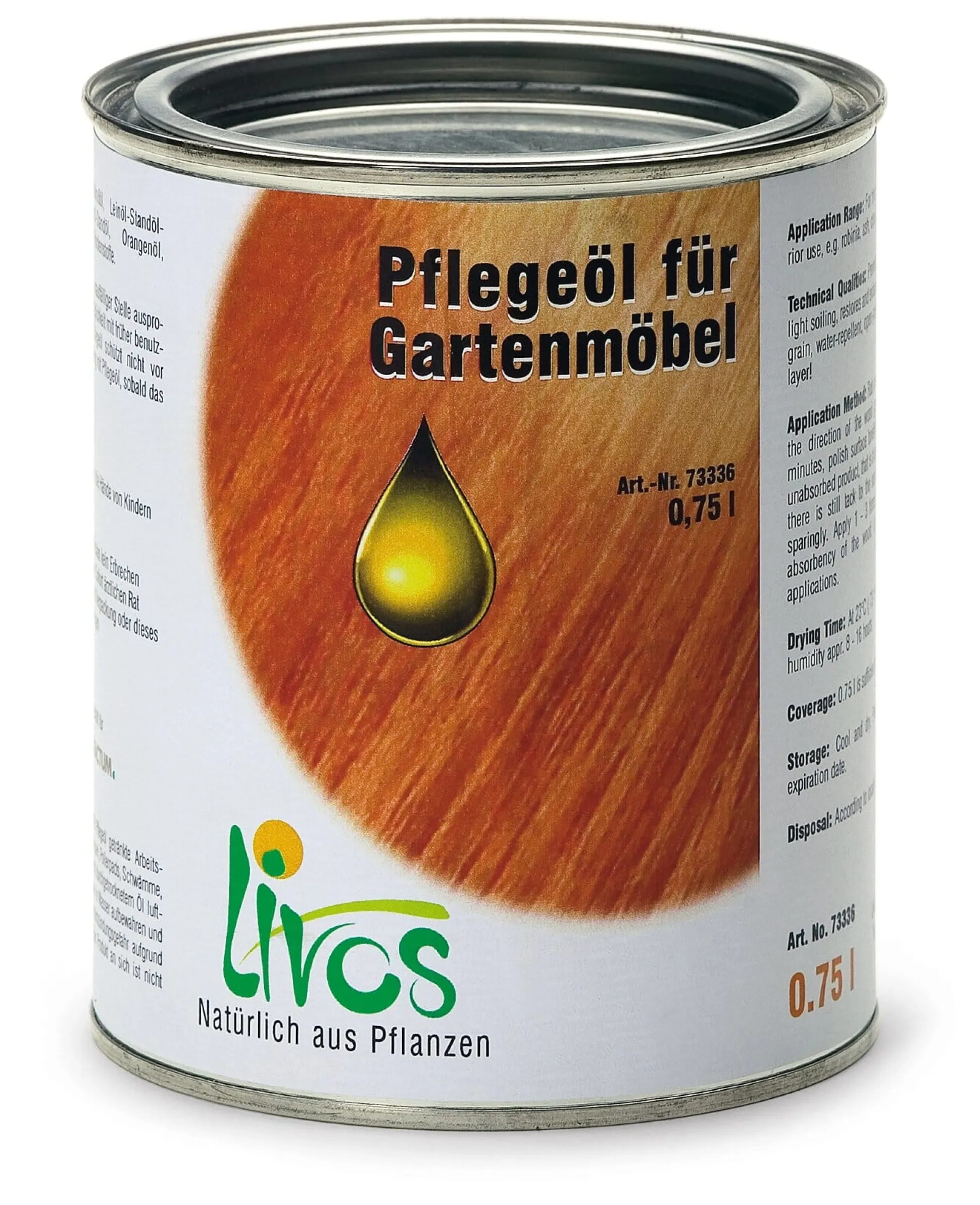 Gartenmöbelöl Walnussbasis