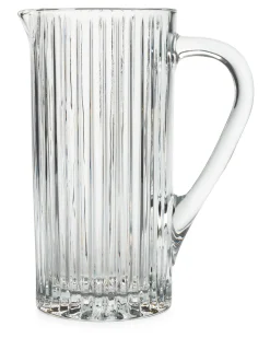 Glaskanne gerippt