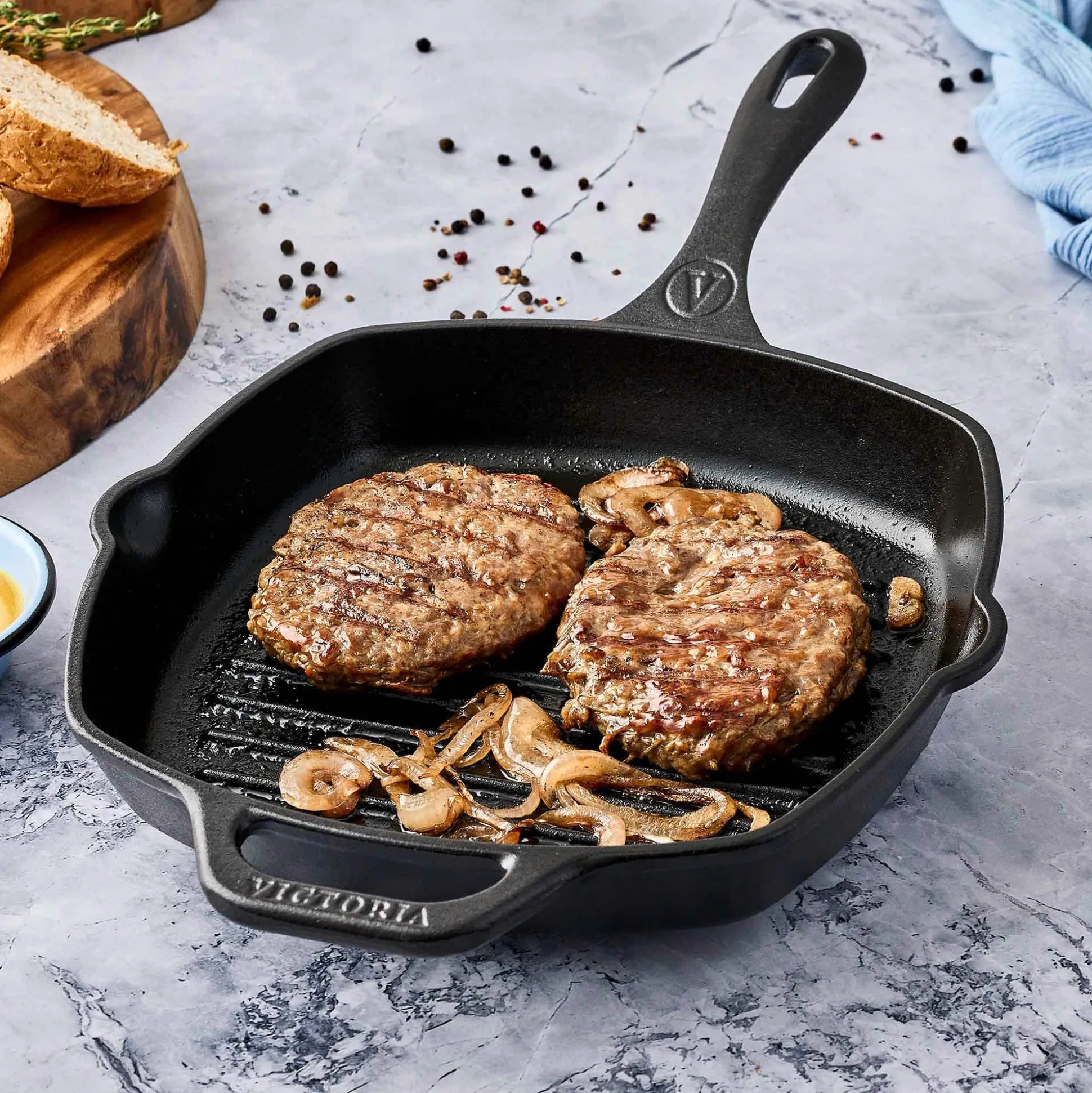 Grillpfanne Gusseisen