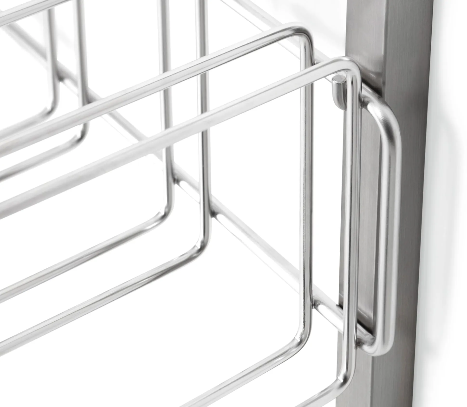 Hakenleiste zu Regalsystem Inox