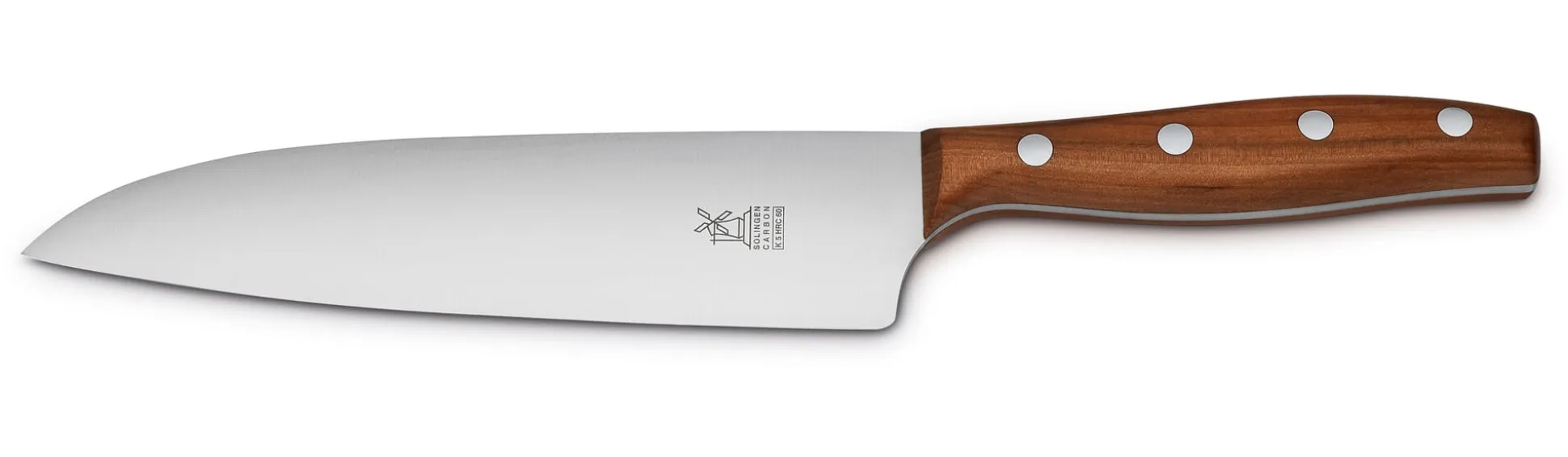 Herder Kochmesser K5 HRC 60 blaugepließtet