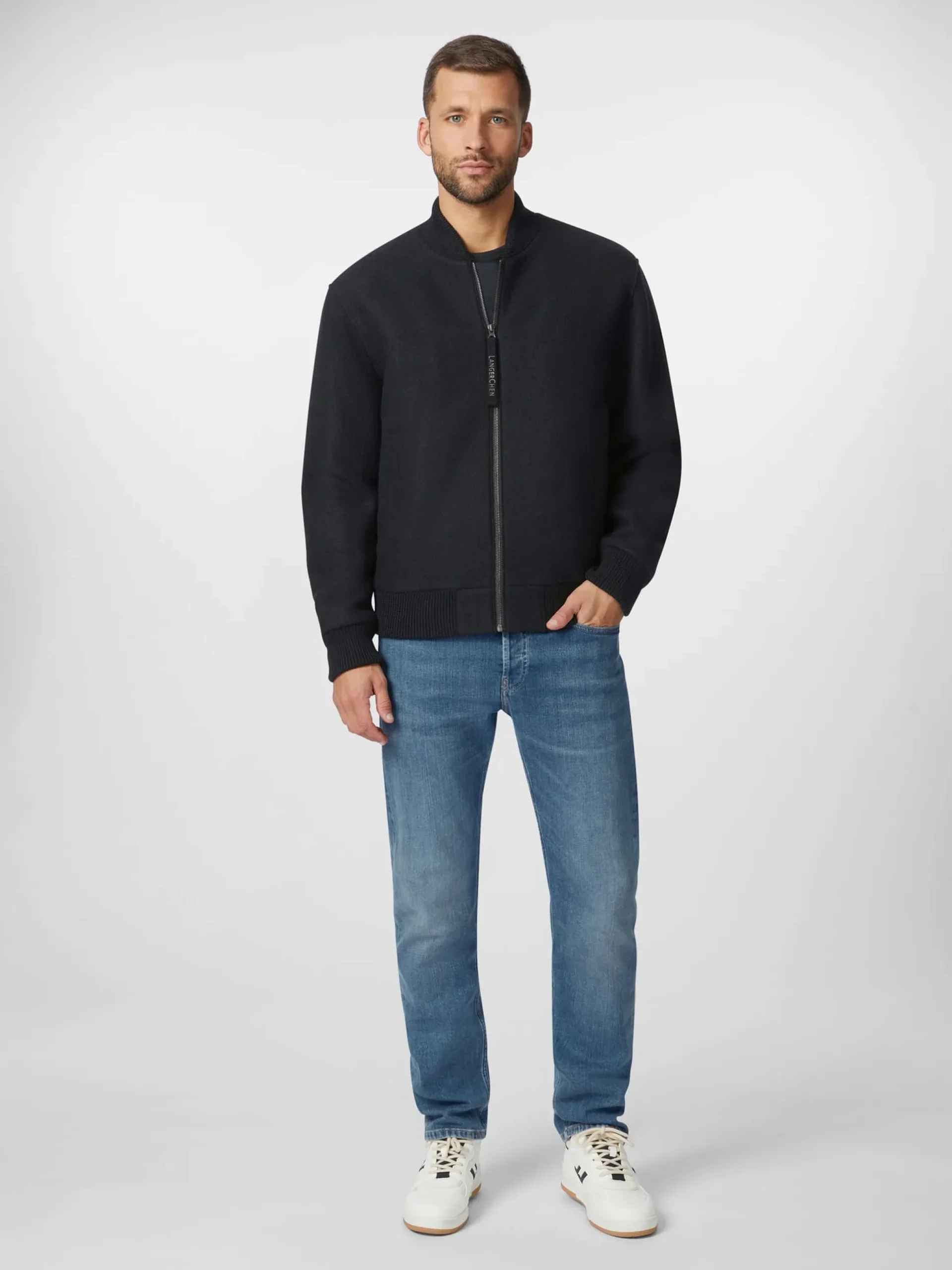 Herrenblouson Wolle